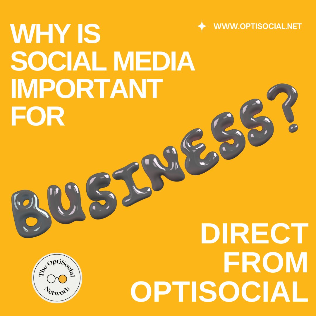 optisocialnet's tweet photo. Why is social media important for business?💻👓

Here's what WE have to say :

What do you think?

Join The OptiSocial Network - https://t.co/S7aXXETTmP https://t.co/Mw6G7SiyLC