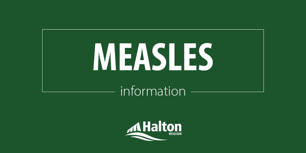 Confirmed case of measles in #HaltonON with potential exposures in health care settings on April 17 in #OakvilleON and April 24 in #Georgetown. Learn more: ow.ly/vfvr50Rsxsy