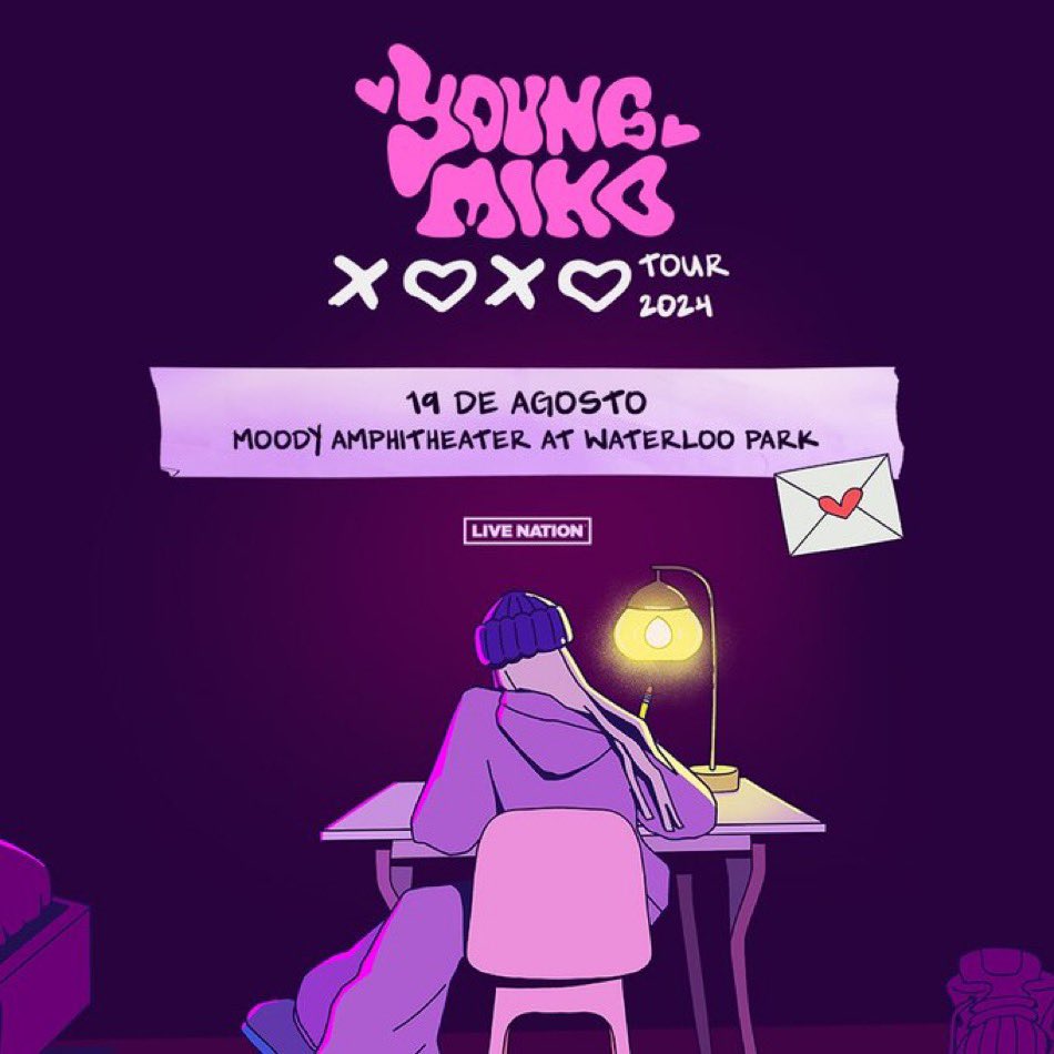 Our Rookie of the Year @itsyoungmiko is coming to @moody_amp on August 19th for the XOXO TOUR! Tickets go on sale this Friday, May 3rd at 10am. atxconcert.com