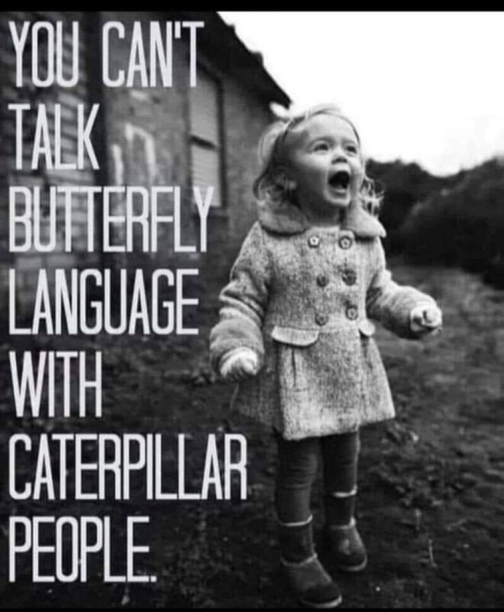 @RandellHynes @RobertKennedyJr @delbigtree Some folks we will never reach but I believe there are more butterfly people than caterpillar people.