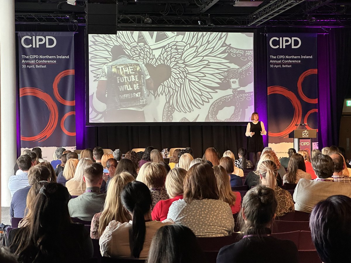 Change can make us thrive. @callybeaton says the only thing we know is that the future will be different. Strap in and go with it! 

#CIPDNIConf24