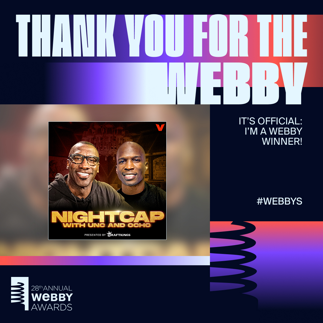 🎉 Congrats to the entire @nightcapshow_ team! 🎉 @shannonsharpe84 @ochocinco & @no.chill.gil No more waiting until morning...Nightcap is the new nighttime sports talk destination, you simply don't want to miss out on!