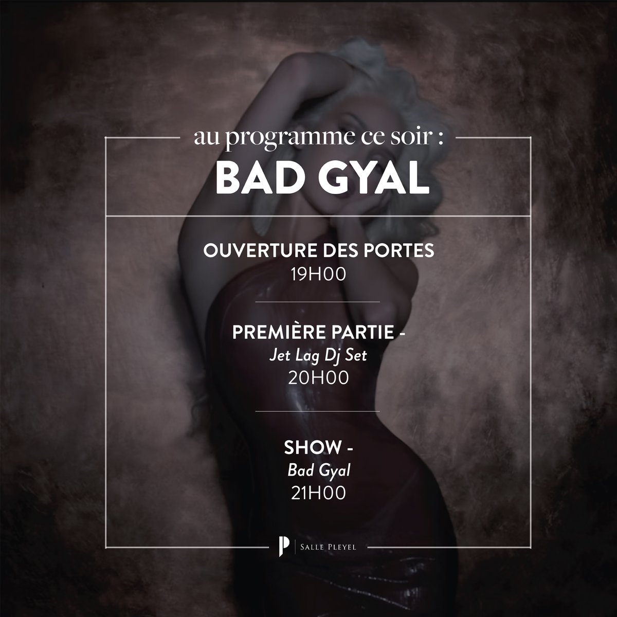 ⏰// AU PROGRAMME CE SOIR //⏰ BAD GYAL - SAMEDI 04 MAI 2024 - 19h00 > Ouverture des portes - 20h00 > Jet Lag Dj Set - 21h00 > Bad Gyal 🎫 tinyurl.com/yc3b456c les horaires sont à titre indicatif, ils sont susceptibles de varier.