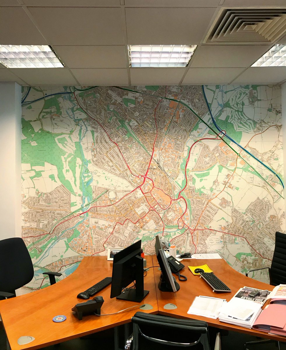 redcliffewalls's tweet photo. Perry Holt Chartered Surveyors ordered a Custom Printed Map on Standard Smooth Wallpaper. Using the OS 10k Local. Another example of how a map can jazz up any office! Which type of Ordnance Survey map would suit your work space?
#OrdnanceSurvey #LocalMap #10kMap #Maps #Office https://t.co/XOQIUVjHih