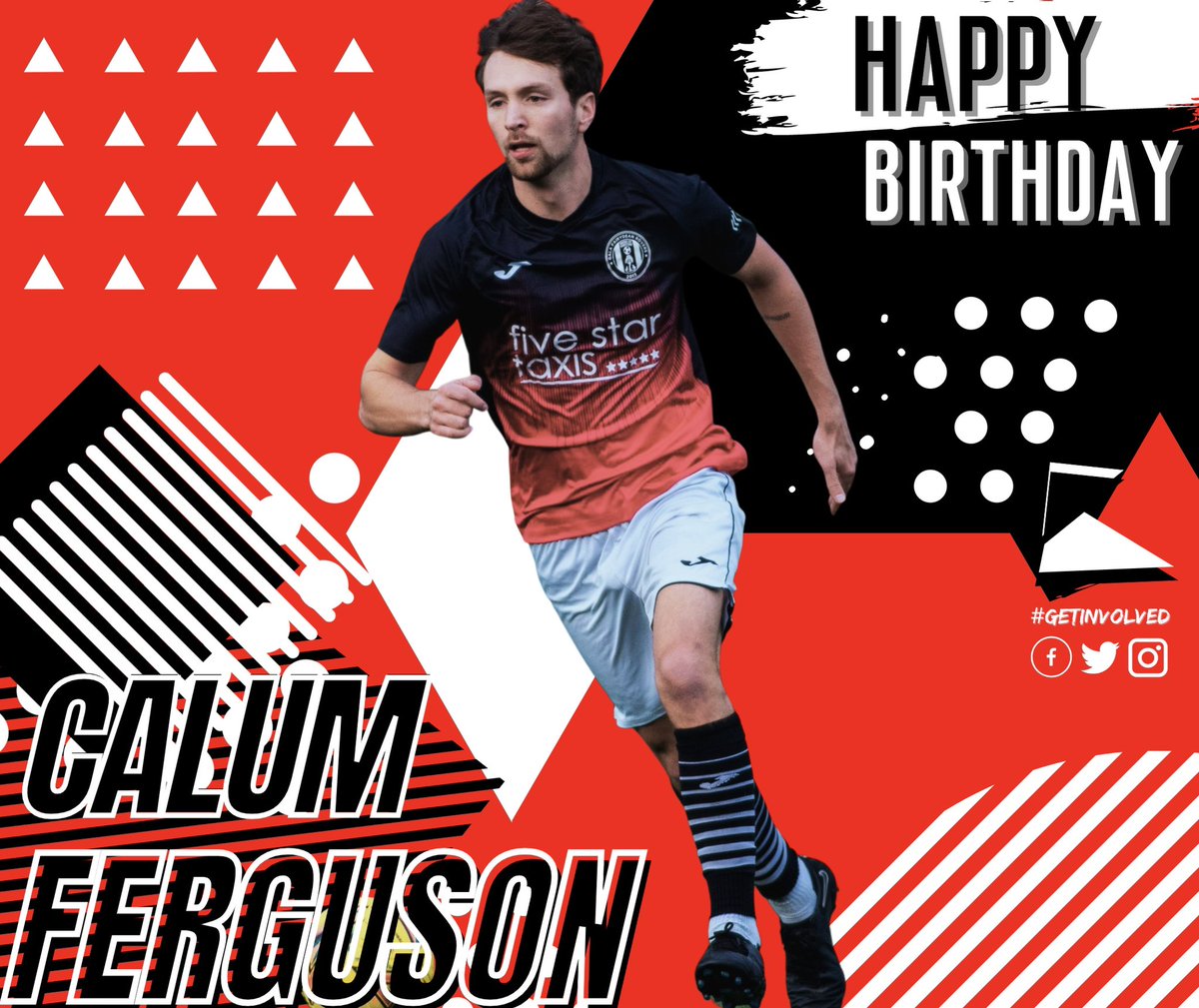 🎂 Happy Birthday to GFR LL Player Calum Ferguson 🥳 ❤️⚫️