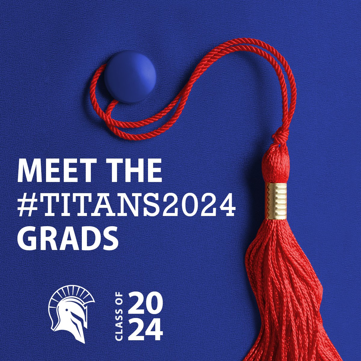 As we count down to graduation on June 1, 2024, we’re featuring members of the Class of 2024. 🎓 Stay tuned to learn about how they spent their time at @alexcitytitans, their dreams for the future and their advice to incoming students! #Titans2024 #TitansRising