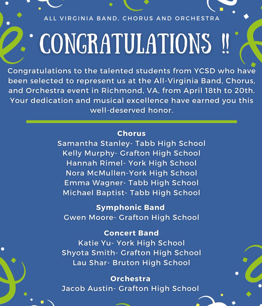 York County School Division tweet media