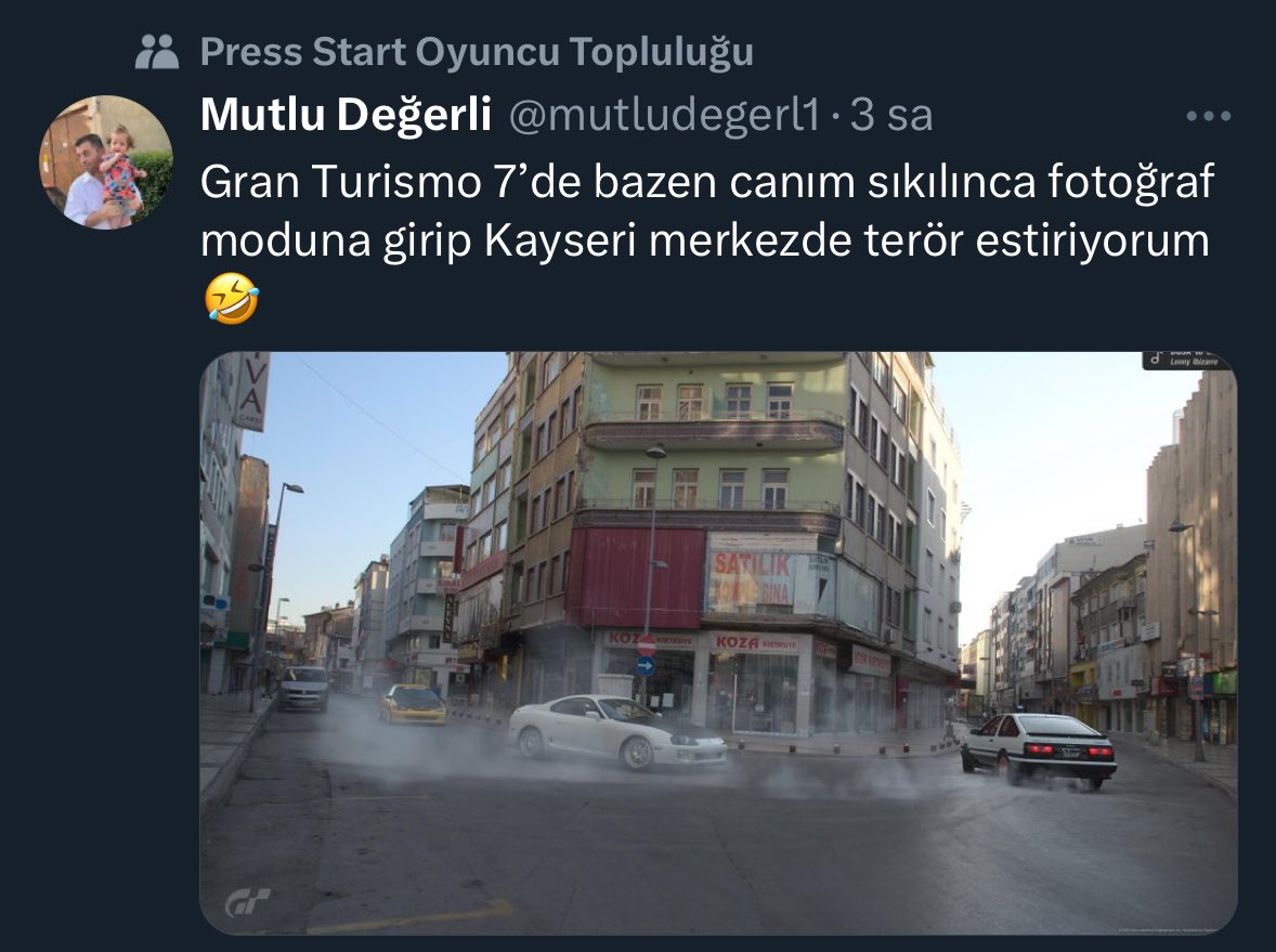 Kayseri sokaklarında Supra ve AE86 😂