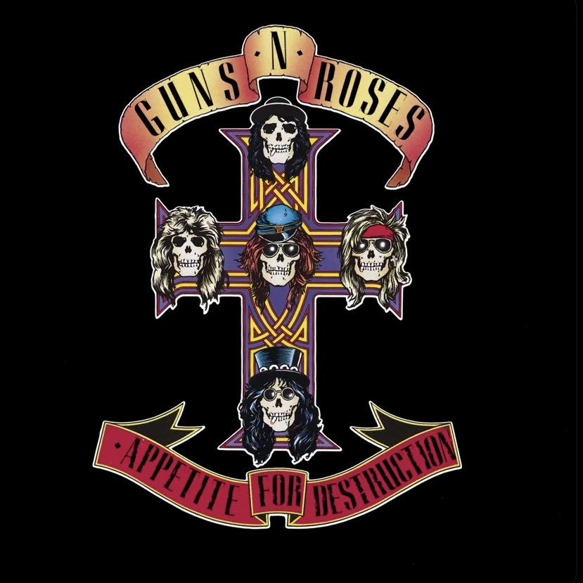 #AOTD #AlbumOfTheDay #NP #NowPlaying #GunsNRoses #AppetiteForDestruction