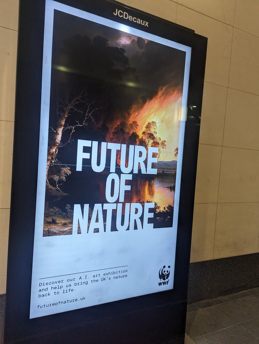 So @wwf_uk like could yous not afford to hire artists or something?

Additionally, AI Art uses on average 2.907 kWh per 1,000 inferences, meaning one 'piece' uses as much energy as fully charging a smartphone, there would be a lot of iteration as well to get something right...