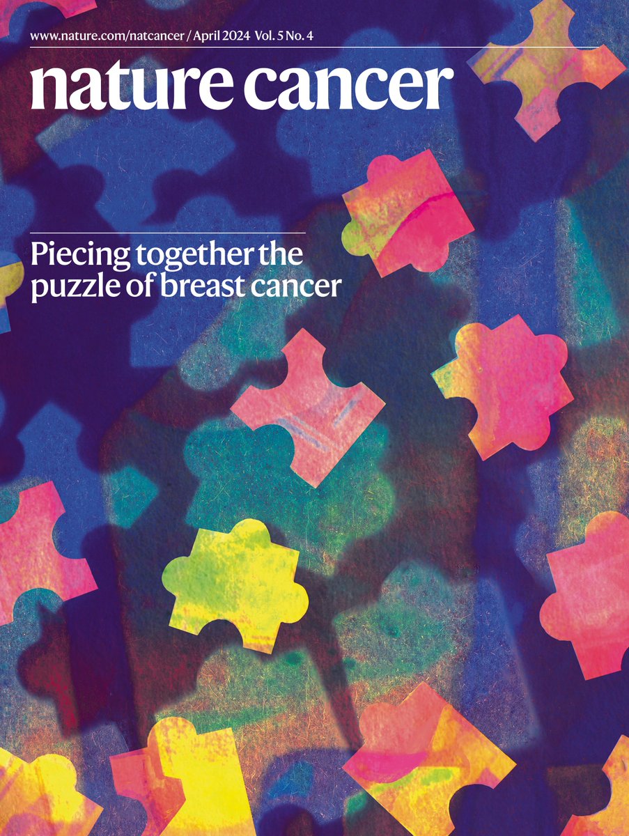 ONLINE NOW – the @NatureCancer April issue! 🌺🌻🌷

Check out the content on #ferroptosis, #survivorship, #immunotherapy, #metabolism and more.   

And isn’t the cover puzzling 🧩?  Find it here: nature.com/natcancer/volu…