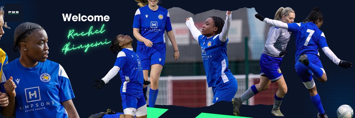 We are excited to announce the signing of 21-year-old centre forward Rachel Akinyemi. Rachel has just finished this season with Leicester City LFC in the East Midlands Women’s Regional Football League scoring 12 goals in 12 apps. 

Welcome Rachel 🤝#newsigning #womensfootball