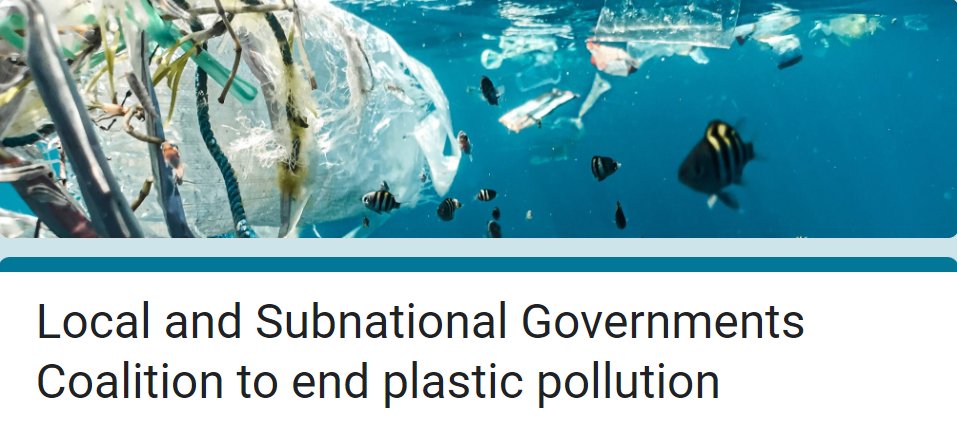 📣Important key day! #MedCities signed the @ICLEI #declaration to strengthen the global response to plastic pollution “Local and Subnational Governments Coalition to End Plastic Pollution”, together with @govern , @MedWaves_Centre ,@uclg_org or @GouvQc . 📝bit.ly/ICLEIDeclarati…