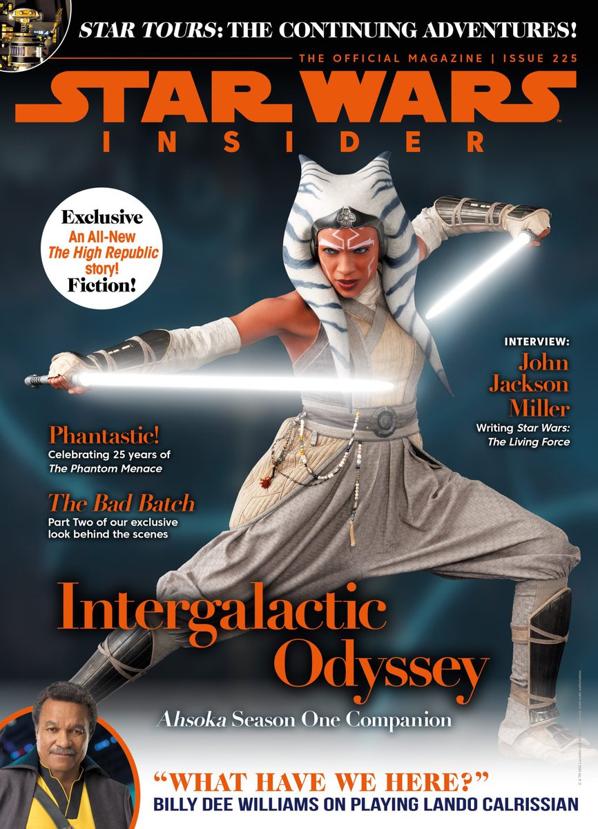 Star Wars Insider 225 is out now!

The new issue includes…

• 25th anniversary celebration of Phantom Menace 
• Behind the scenes of Bad Batch Season 3
• High Republic short story
and so much more! 

Check out an EXCLUSIVE PREVIEW here: theholofiles.com/2024/04/29/exc…