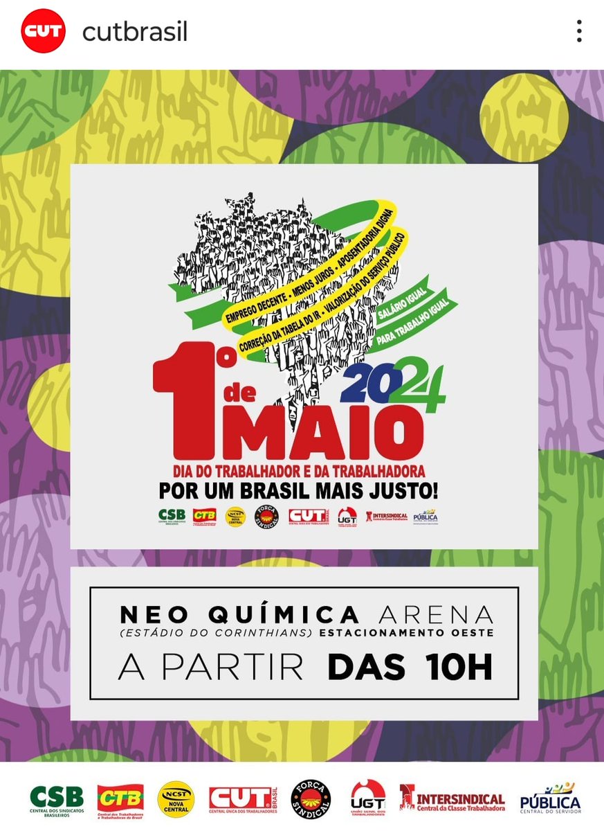 TMJ Brasil. 

#LulaBrasilComL