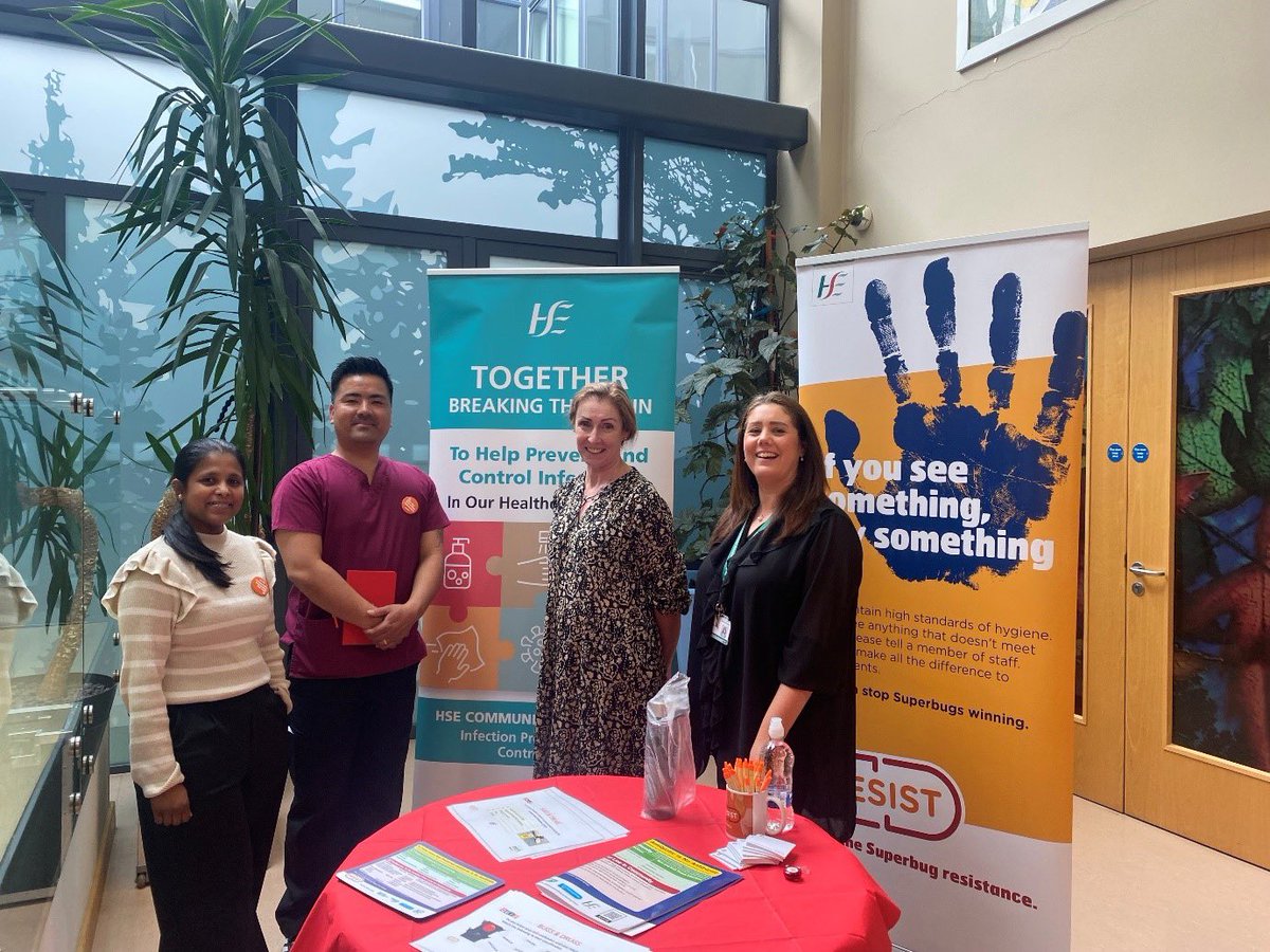 Farnogue Residential Healthcare Unit in Wexford (Abbeygale House for Older Persons and Selskar House for Psychiatry of Later Life) has joined in implementation of the national “RESIST” hand hygiene campaign. hse.ie/eng/services/n… www2.hse.ie/conditions/how…