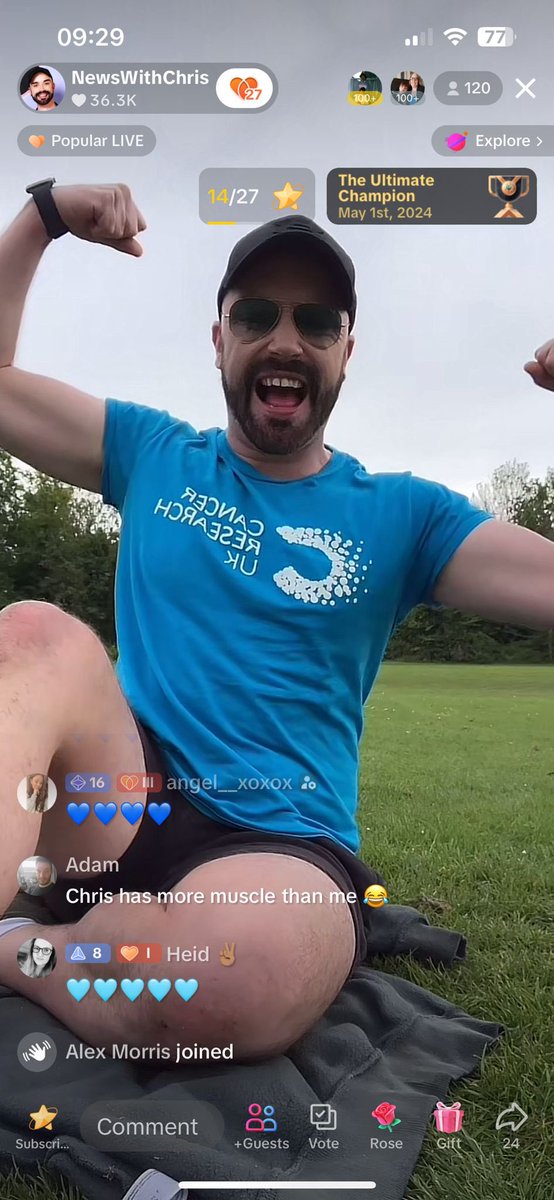 I just finished my 30-day journey of doing 100 push-ups a day for Cancer Research UK this April, and what a ride it’s been! Not only did I push my limits, but together, we raised a fantastic £1,132.73 to help fight cancer. 💪 A huge thank you to everyone who supported and