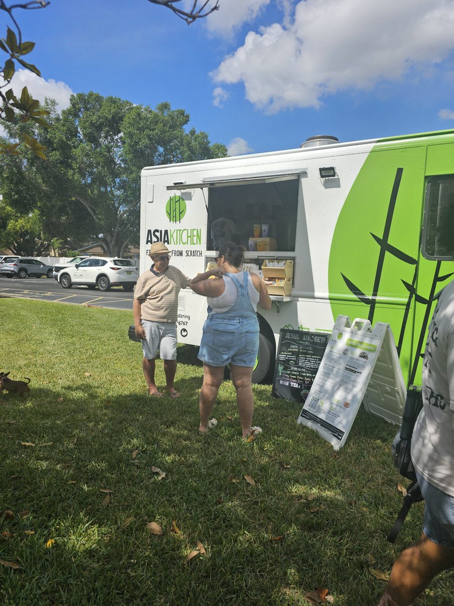 The truck is parked today due to an unforeseen incident. <a href="/FullSail/">Full Sail University</a> we see you tomorrow.
