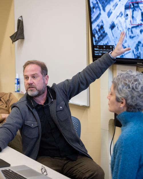 In a new Heritage Forensics course, 20 students are exploring how technology is reshaping cultural preservation. The course was developed by @milsteinprogram faculty fellow Adam T. Smith (@CornellAnthro) and @CornellNES professor Lori Khatchadourian as.cornell.edu/news/milstein-…