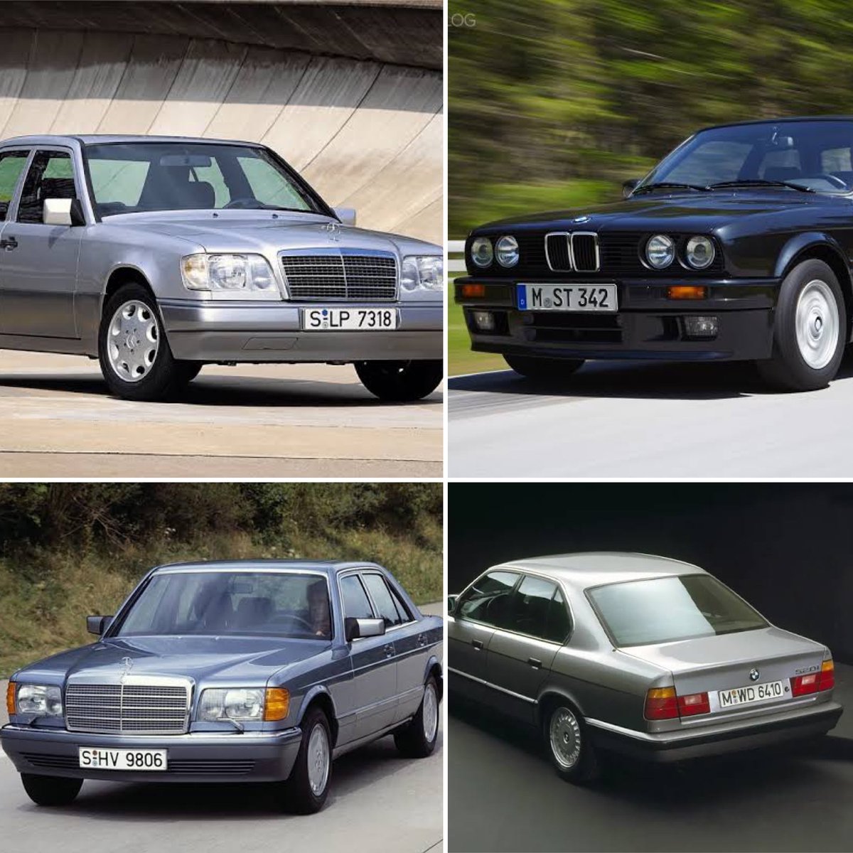 @sekizsilindir Mercedes-Benz in W124,W126 ile
Bmw nin E30 Ve E34 serileri yeniden üretilsin tüm dünyada yok satar.Kimse gidip elektrikli ve hybrid araç almaz.