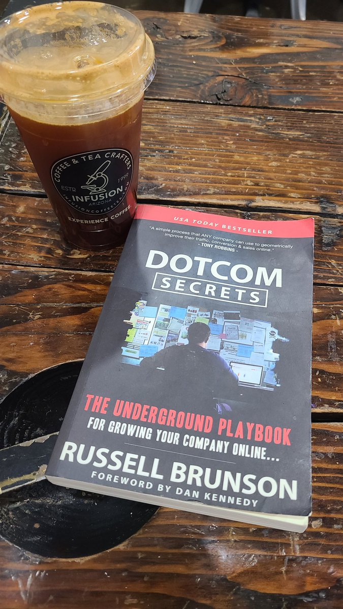 Took me a few months and a ton of notes but I finally finished Expert Secrets from @russellbrunson 

Time to re-read Dotcom Secrets. 

I've had these books for over 5 years. Re reading them now has been invaluable to me. 

What other books should I add to the list?