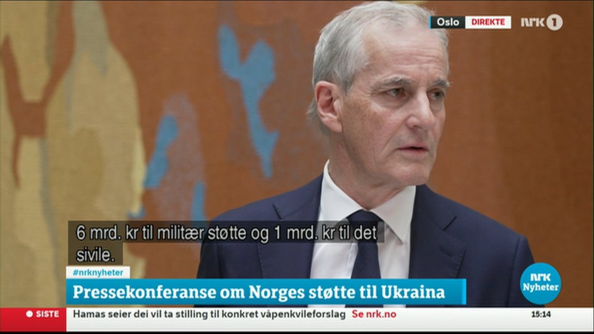 Mageplask. Ekstraordinære situasjoner krever ekstraordinære beslutninger. En kraftig økning av våpenkjøp i utlandet behøvde ikke å påvirke vårt statsbudsjett. Russlands gasskrig har gitt oss ekstraordinære merinntekter. Det ekstraordinære er at vi beholder nesten alt selv.