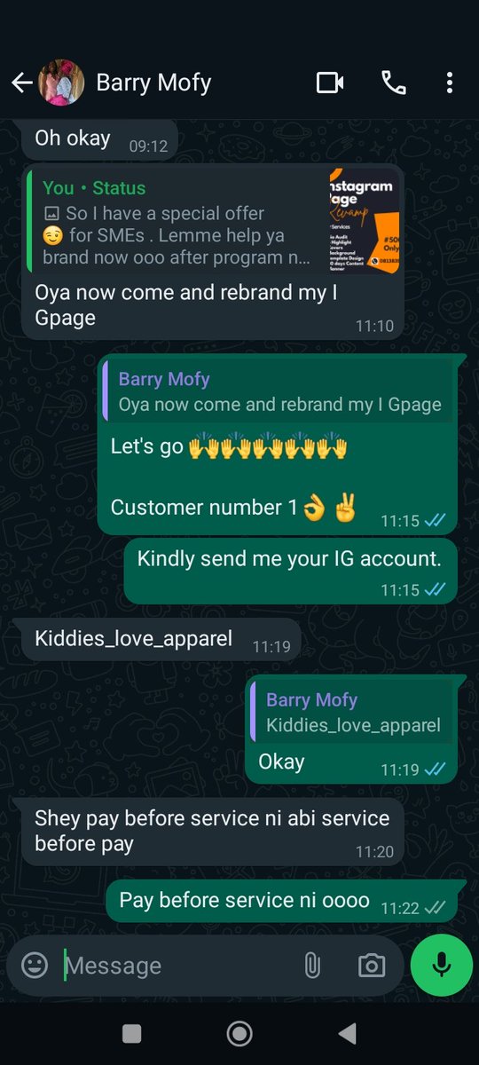 Samuelkingville's tweet photo. Day 7 of 45
Yipppee 💃🕺💃🕺💃🕺💃💃

I got my first my first client for #InstagramPageRevamp while our online class was going one. 
#BeautifulBeginning

Our tutor, demystified the use Canva designs to create templates easily and creatively.

@NerdzFactory_co @LSETF @USADF https://t.co/NJrBZ5O6Ji