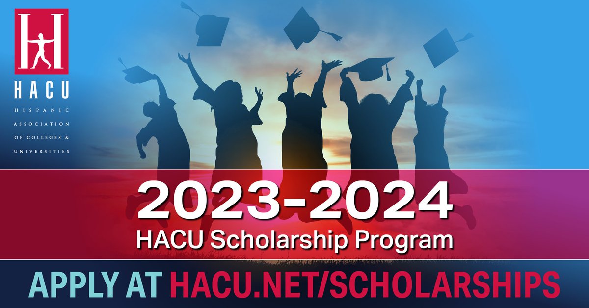 Apply for HACU scholarships, including MGM Resorts International, SiteOne Landscape Supply, Diversity in Health Care, Café Bustelo El Café Del Futuro, Coca Cola First Generation, and Kia America Accelerate the Good scholarships.⤵️ bit.ly/2Fk203N