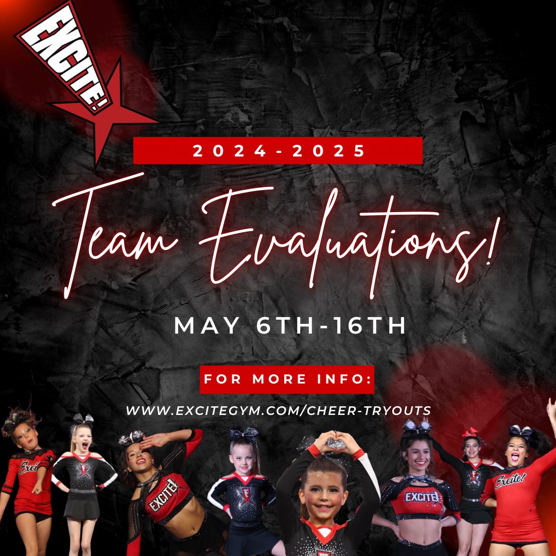 Excite! Gym & Cheer tweet media