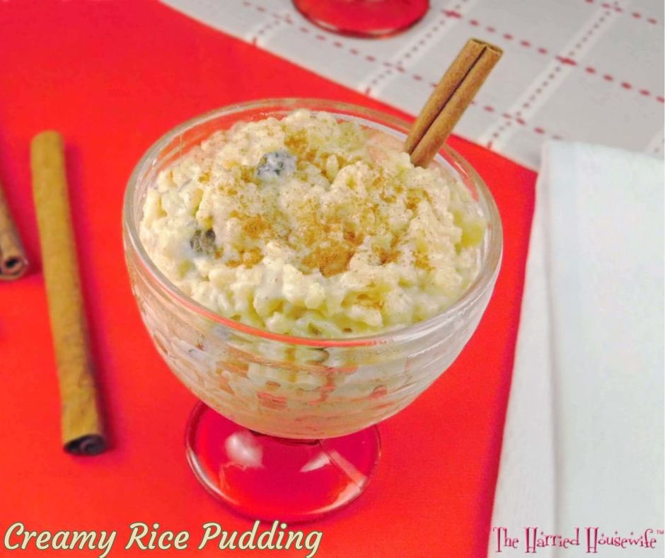 Good Tuesday. Here’s a #recipe for Creamy Rice Pudding theharriedhousewife.com/desserts-2/cre… that makes good use of instant rice. 😋

#tasty #rice #dessert #ricepudding #easyrecipes #recipeoftheday #tuesdayvibe #TuesdayFeeling #tuesdaymotivations #recipes #food #foodies #yummy