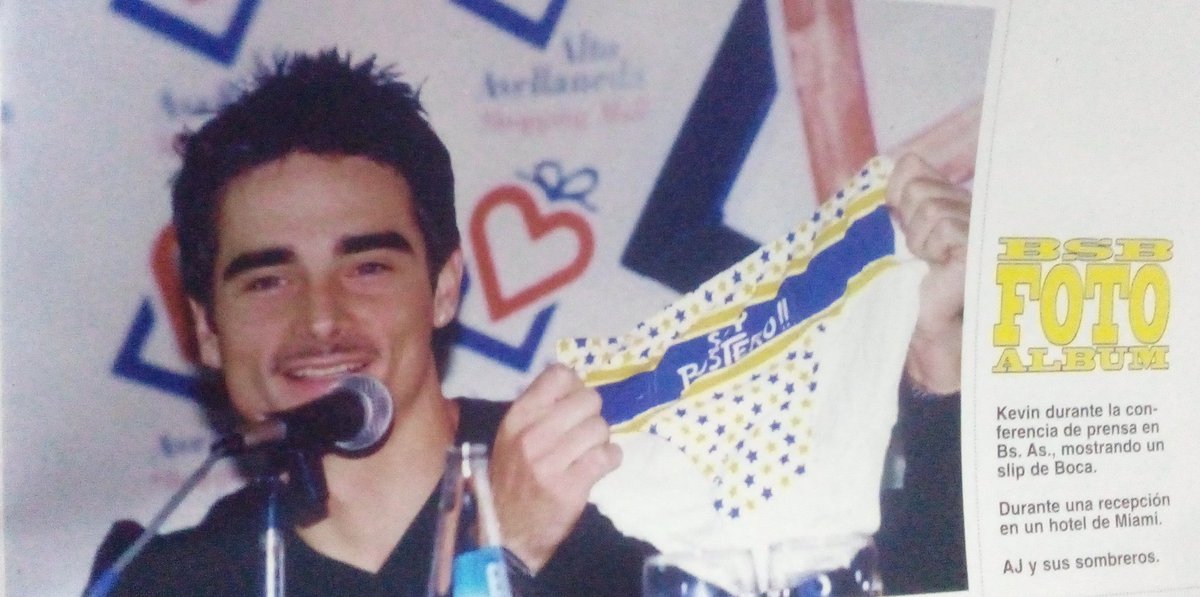 Any ππππ (@anydeak) on Twitter photo <a href="/kevinrichardson/">Kevin Richardson</a> Remember this?? #Argentina1998 #BocaJuniors
π¦π·πππ <a href="/backstreetboys/">Backstreet Boys</a> <a href="/kevinrichardson/">Kevin Richardson</a> Remember this?? #Argentina1998 #BocaJuniors
π¦π·πππ <a href="/backstreetboys/">Backstreet Boys</a>