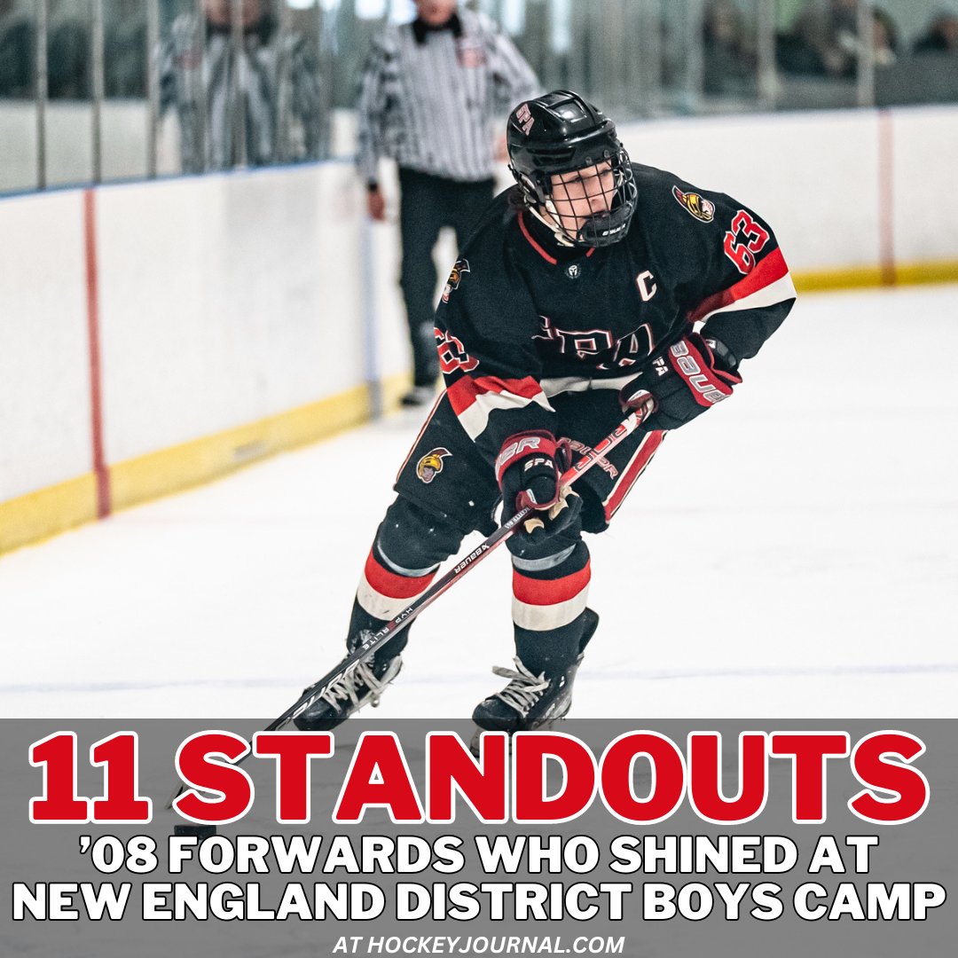 Here are 11 standout '08 forwards from the New England District boys camp. From @EvanMarinofsky: hockeyjournal.com/11-standout-08…