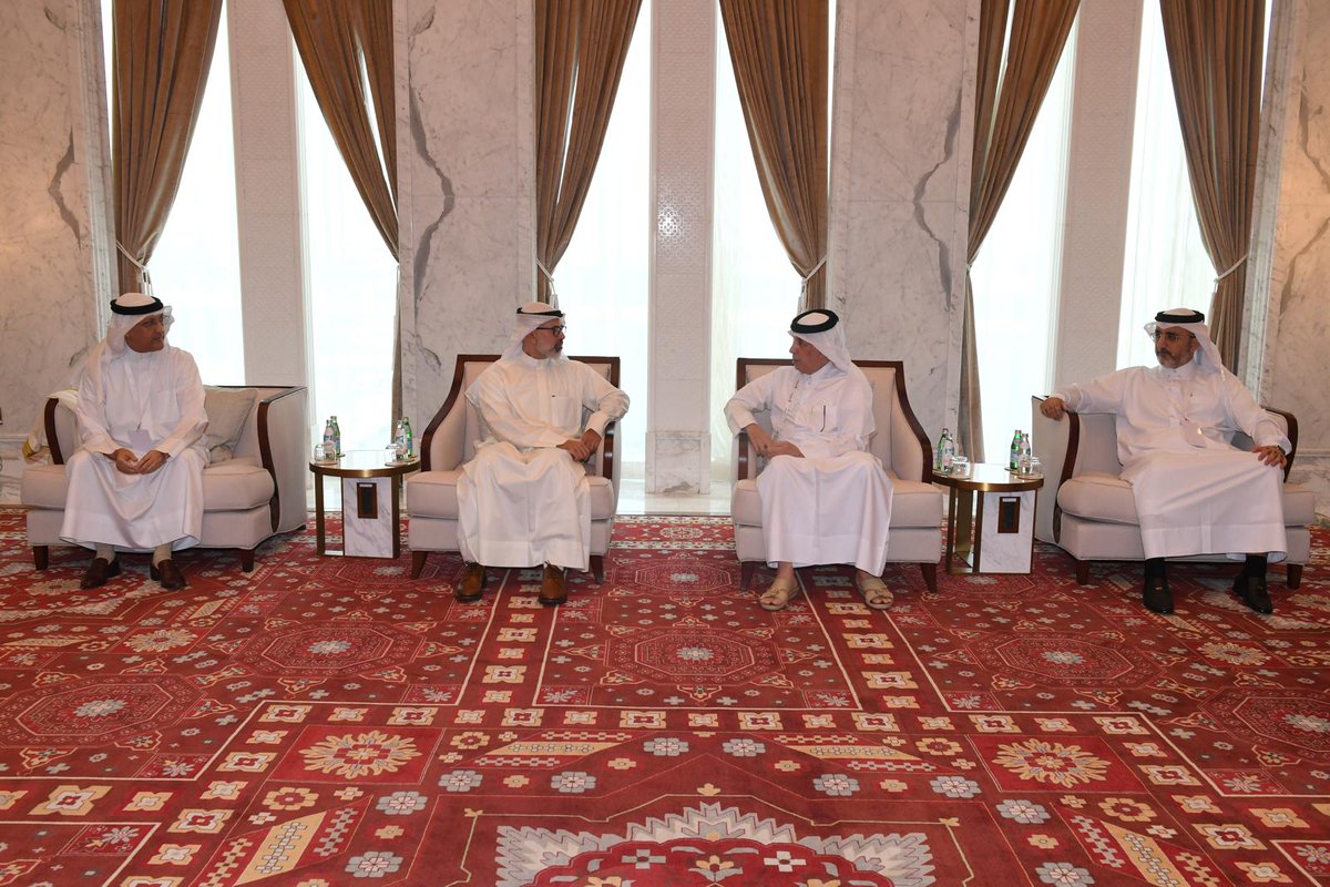 Minister of State for Foreign Affairs Meets Kuwait's Deputy Foreign Minister #MOFAQatar