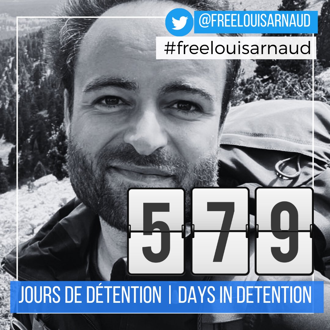 We are once again launching this heartfelt plea to help Louis Arnaud, our friend, our brother, our son. Let's take action together to demand his release. Sign the petition! bit.ly/3DkISOK. Louis has been imprisoned in Iran for 579 days! #FreeLouisArnaud