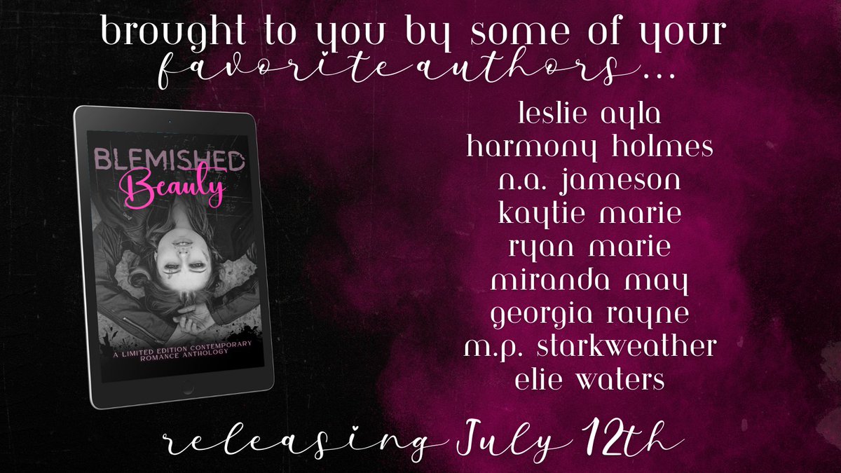 Blemished Beauty Anthology  ❤️‍🩹 Self Love After Trauma ❤️‍🩹 Survivors ❤️‍🩹 Love from Within ❤️‍🩹 Damaged FMC ❤️‍🩹 Dark & Light Romance ❤️‍🩹 Pre-Order today! books2read.com/Blemished-Beau… #comingsoon #bookish #romance #selflove #booktwitter #survivor