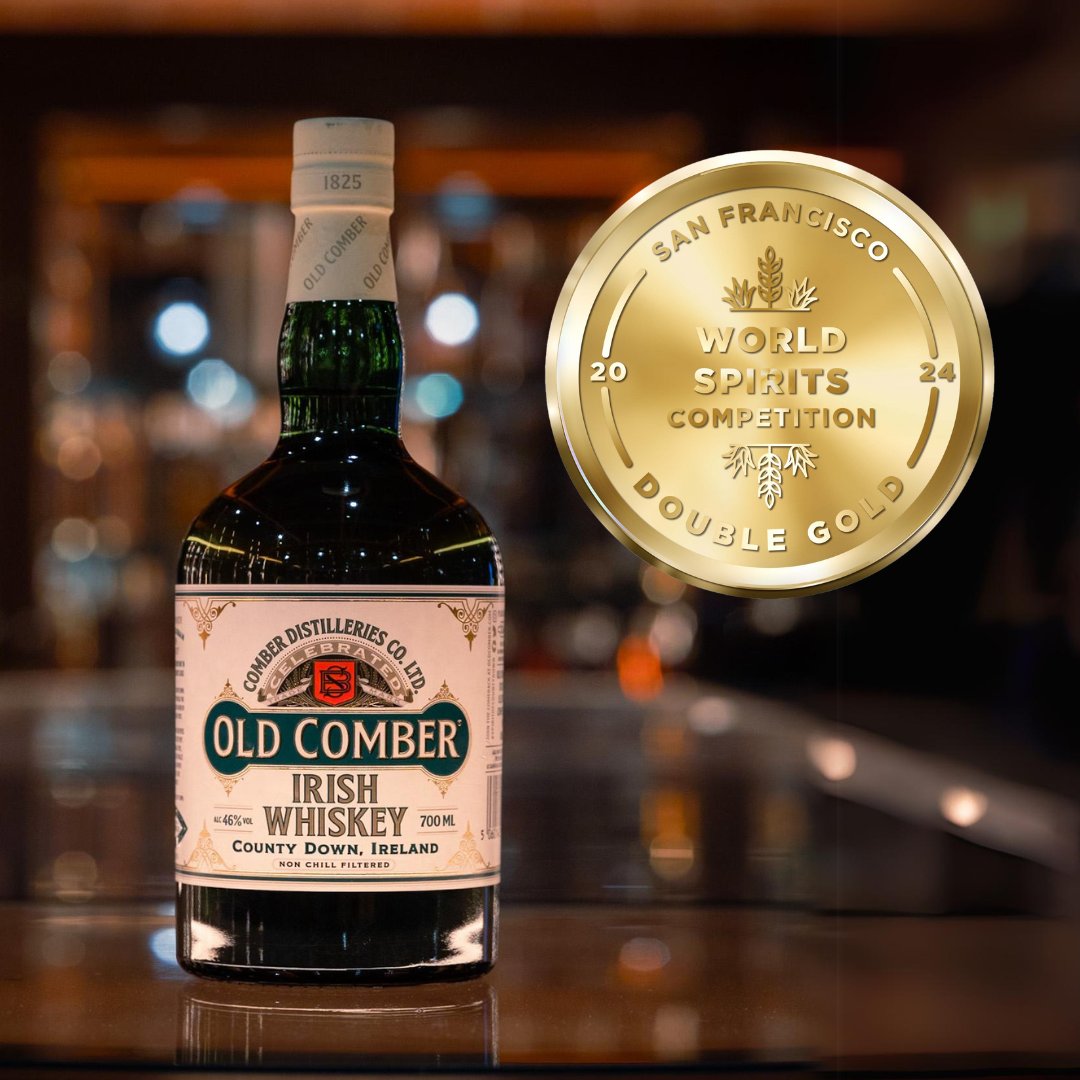 🥇🥇We have been awarded the prestigious Double Gold Medal at the San Francisco World Spirits Competition, which means all 40 judges deemed it to be of the top Gold medal standard. A huge achievement for #oldcomber at its debut at the world's biggest spirits competition #sfwsc