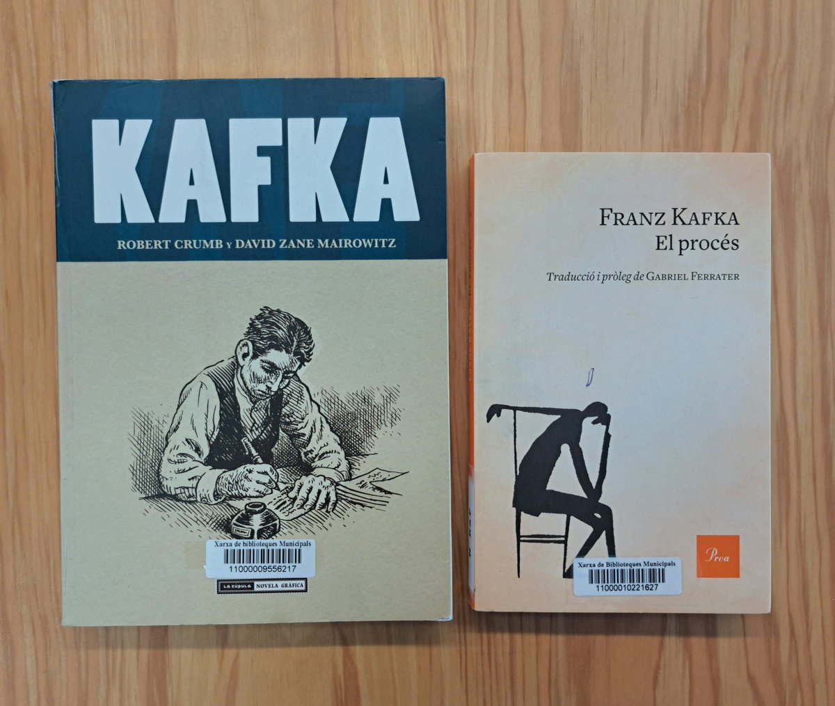 Aquest any 2024 es commemora el centenari de la mort de l’escriptor txec #FranzKafka.

I el Club de còmic i la Tertúlia literària de la #BibliotecaelMolí ho celebren aquest mes.

ℹ️ Més informació #PVnovela: bit.ly/kafka_bv

#Kafka100 #bibliotequesXBM