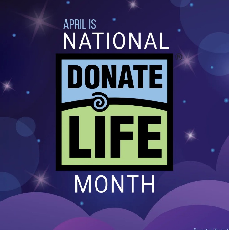 This month is National Donate Life Month! Register to be a donor in the link below to help save and heal a life! #DonateLifeMonth ow.ly/BxSe50RsvCC