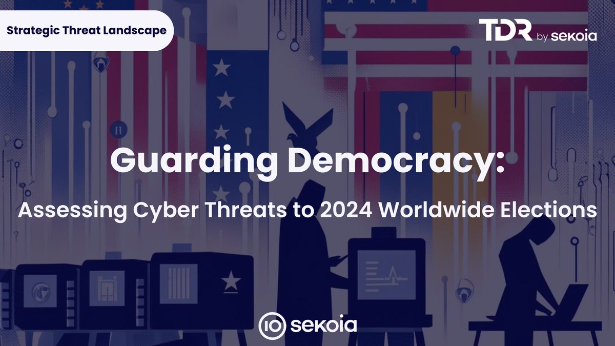 👀 Discover our new report, which provides an in-depth analysis of cyber threats to elections based on past targeted elections. It identifies various types of cyber operations and proposes an assessment of threats regarding the major elections in 2024.

blog.sekoia.io/guarding-democ…