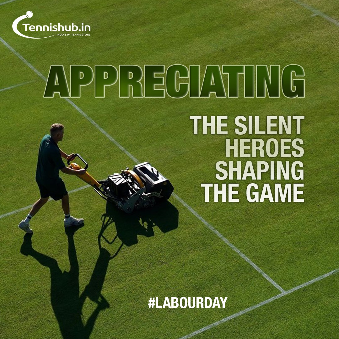 Saluting the hidden players who stay behind the lens, yet play a crucial role in shaping our game!

Happy Labor Day from Tennishub!

#TennisBuilders #GameChangers #LabourDay #Tennishub #LabourDay2024 #HiddenPlayers #ShapingOurGame #BehindTheLens #TennisLife #TennisLovers
