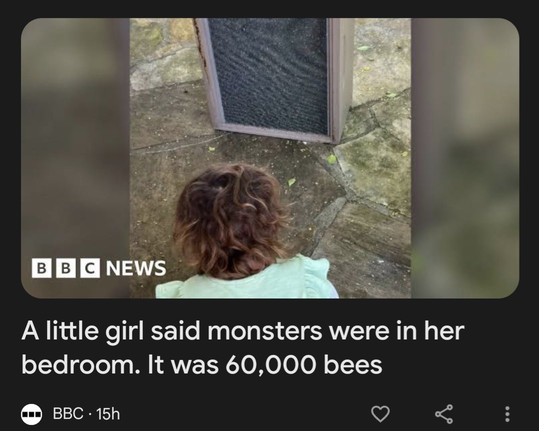I'd argue 60,000 bees are worth several monsters.