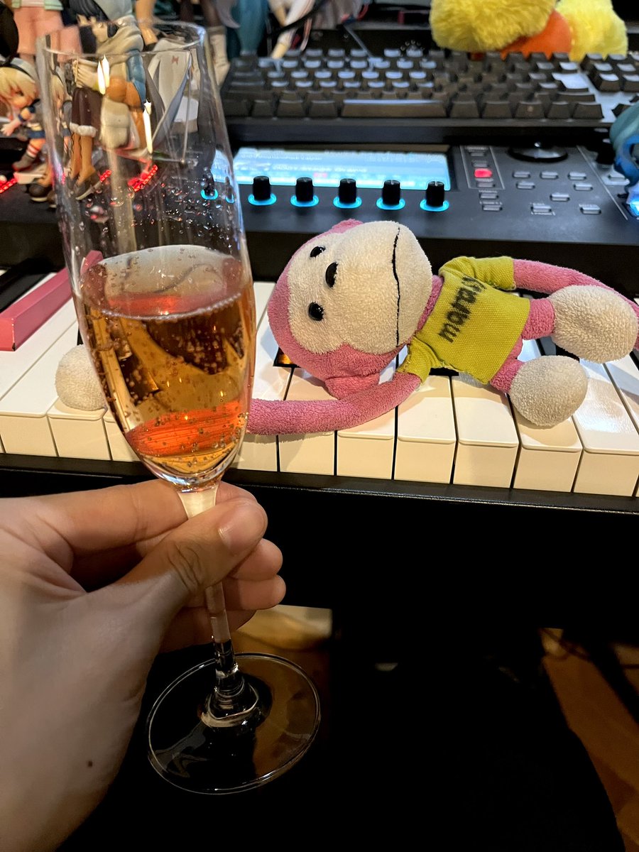 今月もお疲れ様でした🥂