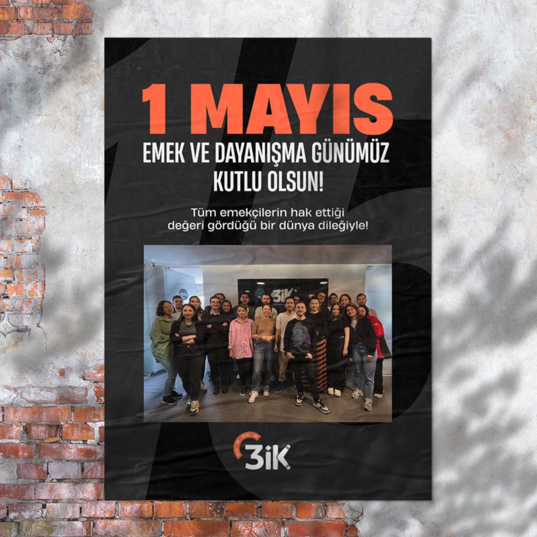 Cinsiyet, ırk, din ya da herhangi bir başka kriter olmadan, tüm emekçilerin eşit şartlara sahip olduğu, fırsatların adilce paylaşıldığı bir geleceğe "Evet" diyoruz!

1 Mayıs Emek ve Dayanışma Günü hepimiz için kutlu olsun!

#iyiki3İKvar #1MayısEmekveDayanışmaGünü