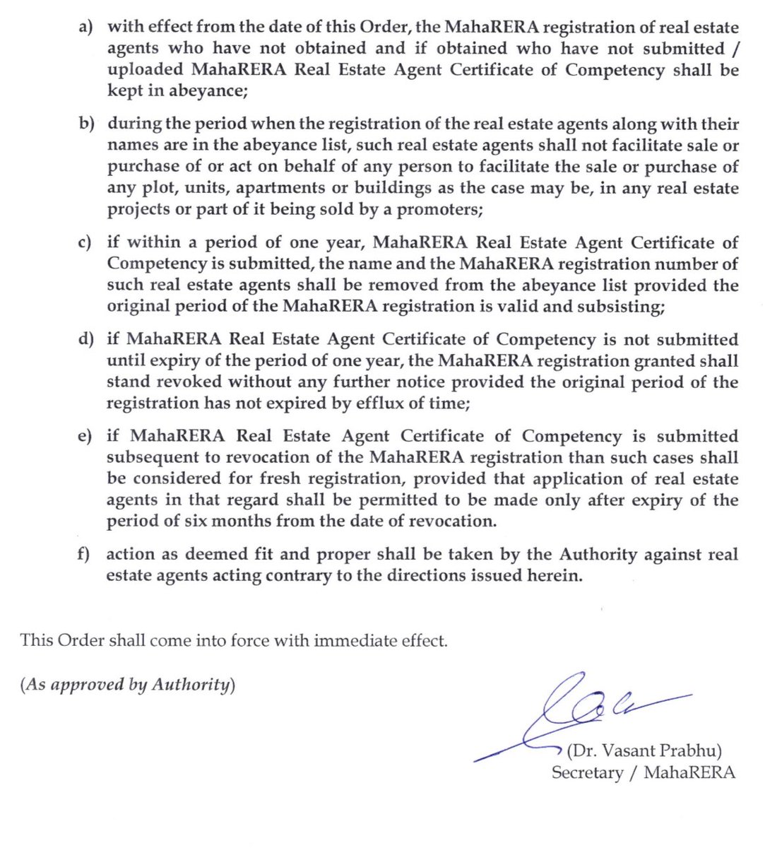 Instagrammer Ravi Kewalramani complains against Chandak Group for withholding his brokerage -citing absence of competency certificate. RERA now makes it mandatory to get it. Needless arrogance which has backfired. Too many Influencers get carried away with Likes and Followers.