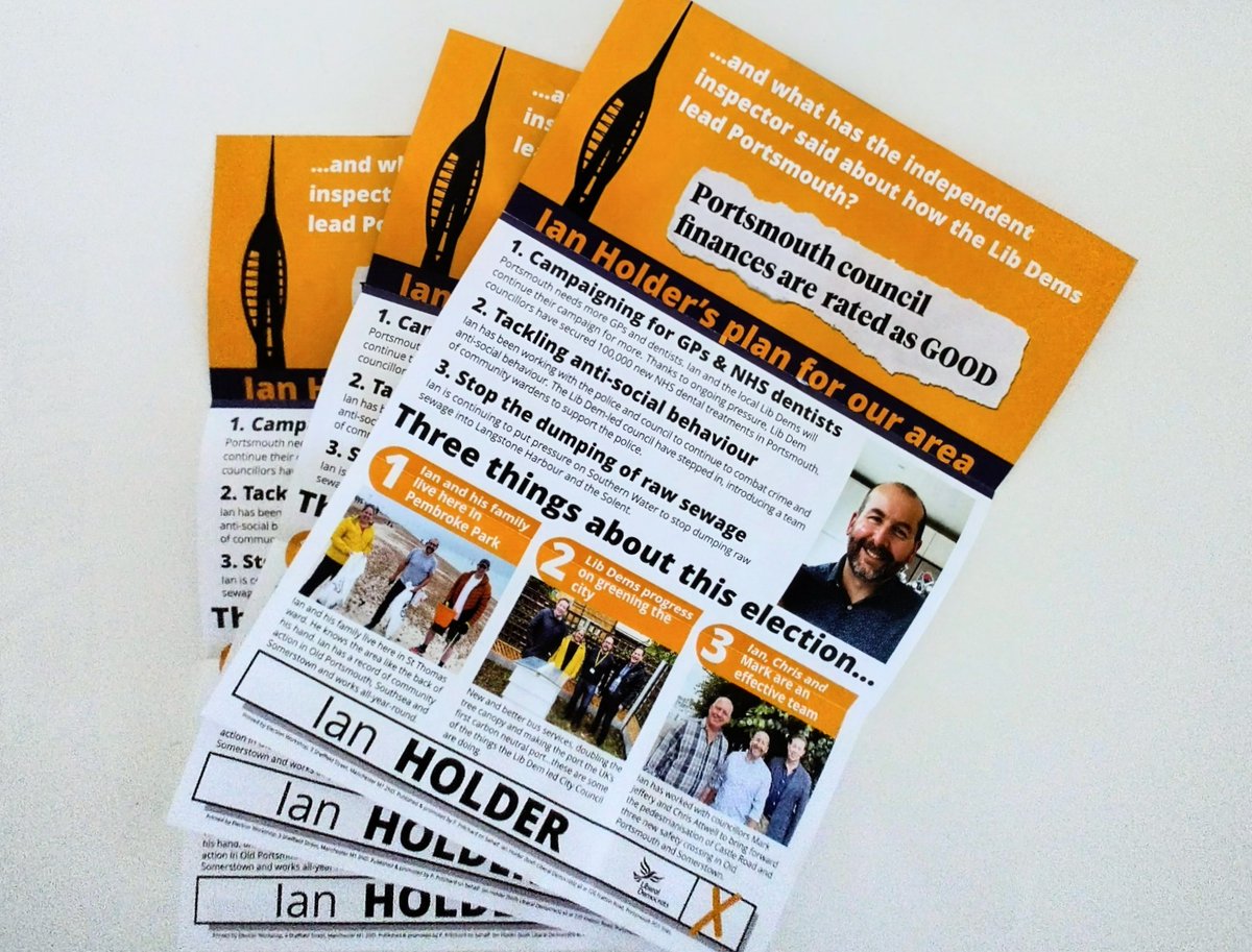 Chris_AttwellLD's tweet photo. Ahead of polling day, it's great to know there is so much support for my friend and colleague @idholder across #StThomasWard - including, from the lovely lady who waited for me to get out of my car earlier to tell me she'll be voting for Ian!
#Southsea #Somerstown #OldPortsmouth https://t.co/Dd1RokPvRi