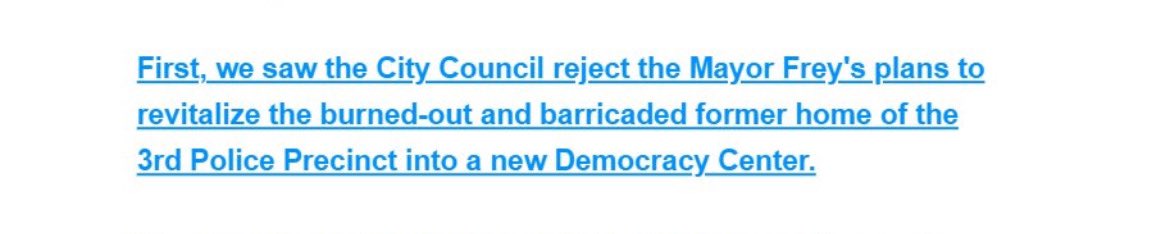 “Democracy Center” sounds like something that Paul Bremer’s occupation government built in Iraq