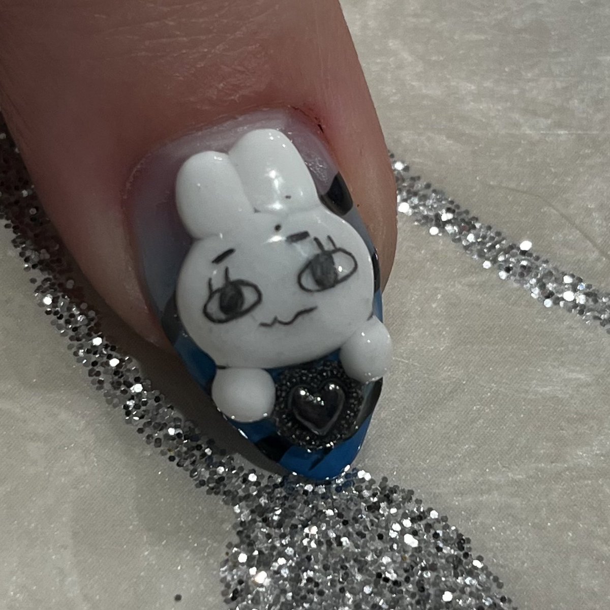 my tds3 nails 🩷🥹 I’m ready for Thursday 🌟🫂