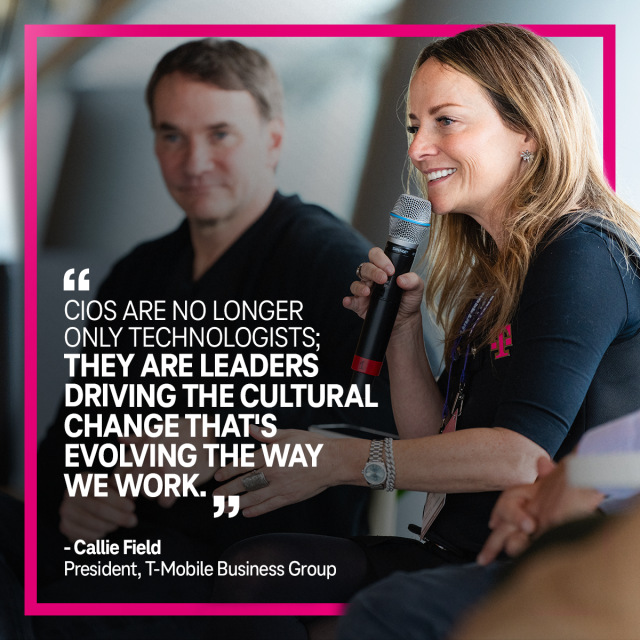 Robin Bolger (@robinbolger) on Twitter photo At #TEDConference2024, T-Mobile for Business president Callie Field spoke on CIOs’ emerging role of helping to evolve workplace culture. Her company’s #5G solutions power transformative technologies that enable this evolution. 💡 At #TEDConference2024, T-Mobile for Business president Callie Field spoke on CIOs’ emerging role of helping to evolve workplace culture. Her company’s #5G solutions power transformative technologies that enable this evolution. 💡