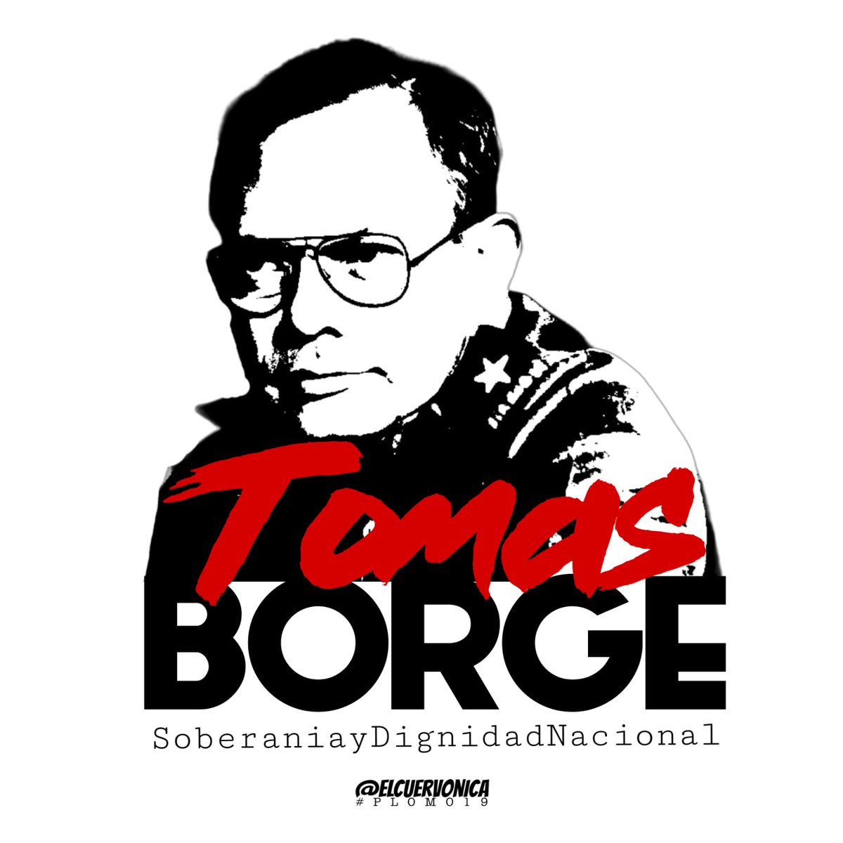 'Me siento orgulloso de seguir siendo sandinista, de seguir siendo fiel a la bandera rojinegra de nuestro partido, de seguir siendo fiel a nuestra organización revolucionaria; y morir orgulloso de tener la frente levantada', Tomas Borge. #SomosPLOMO19 #SoberaníayDignidadNacional