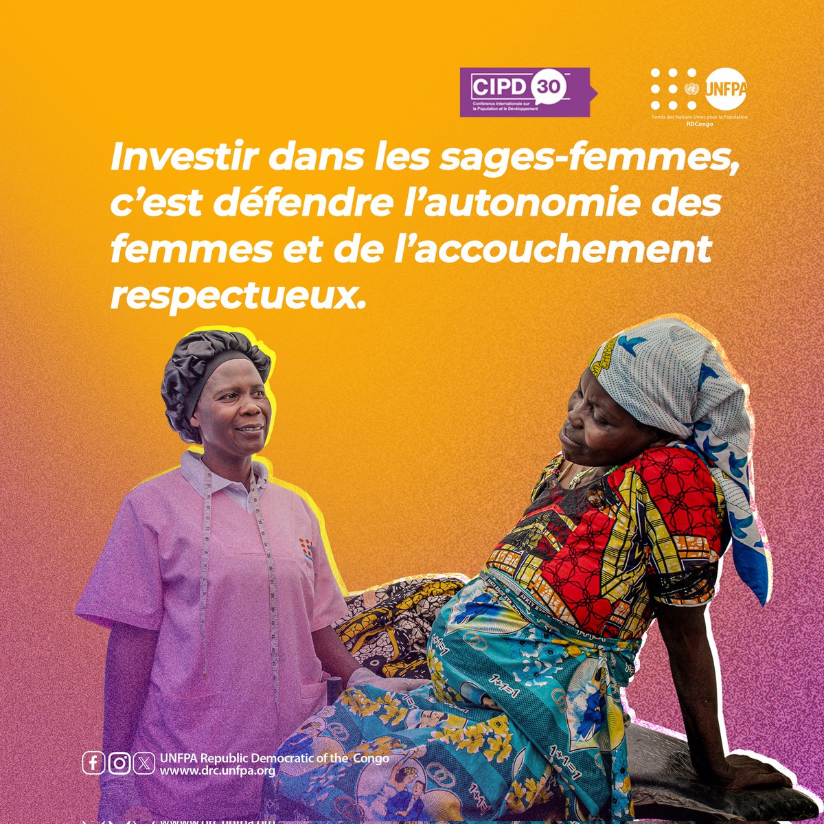 Investissons dans les sages-femmes L'augmentation de 25% de la couverture des sages-femmes pourrait éviter environ 40% des décès maternels & néonatals & plus de 1/4 des mortinaissances. Une lueur d'espoir pour sauver environ 2,2 millions de vies par an d'ici 2035 #SafeBirth